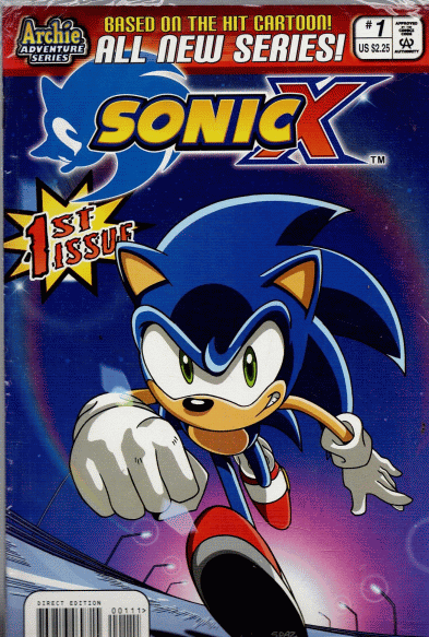 Sonic X  Issue  No. 1